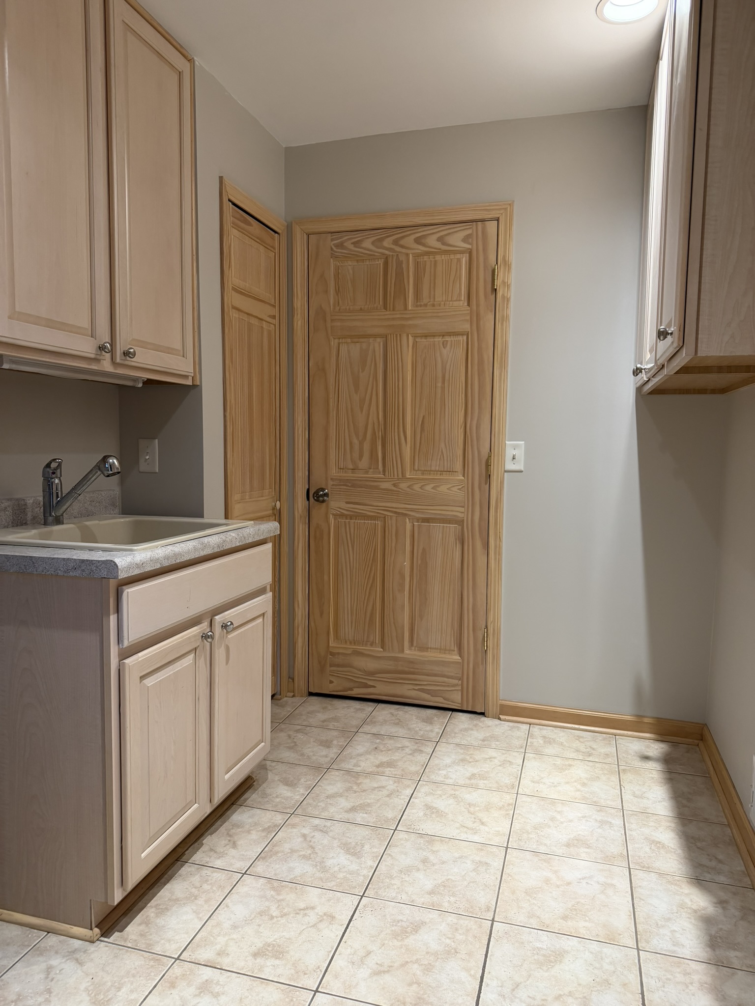 Main floor laundry room